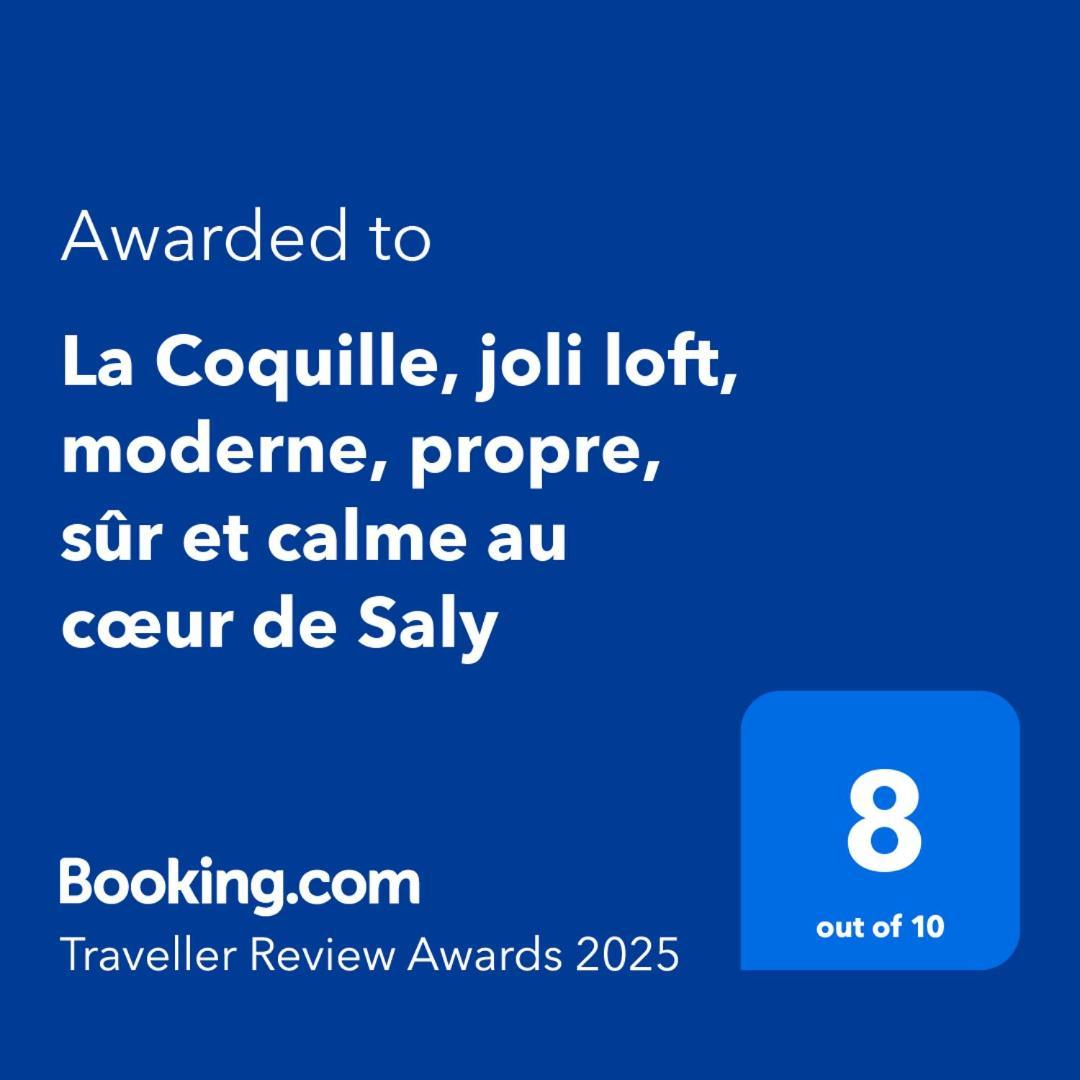 "La Coquille", Joli Loft, Moderne, Propre, Sur Et Calme Au Coeur De Saly Apartment Bagian luar foto